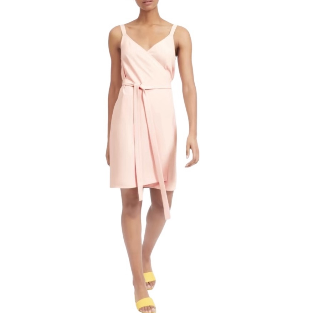 Everlane The Japanese GoWeave tank mini wrap dress size 4 excellent condition